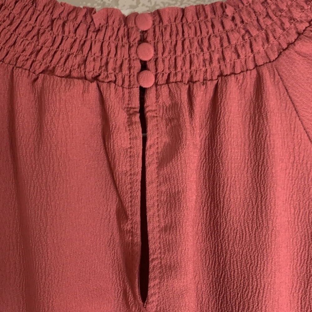 Smock Neck Midi Dress - Picture 6 of 6